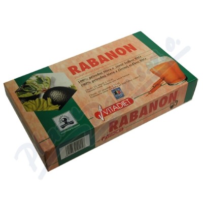 Vitadiet Rabanon 20x10ml extr.z čer.řed.