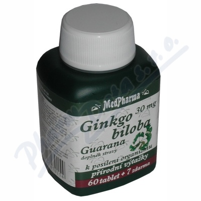 MedPh Ginkgo biloba+guarana 67cps.