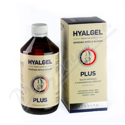 Hyalgel plus pomeranč 500ml