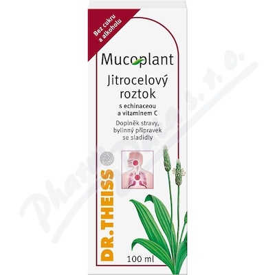 Mucoplant Jitroc. roztok bez cukru 100ml