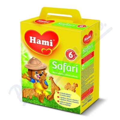 HAMI Safari dět.suš.180g 6M 139442