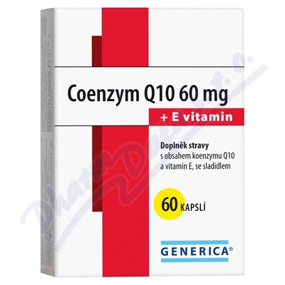 Coenzym Q10 60mg+vit.E Generica cps.60