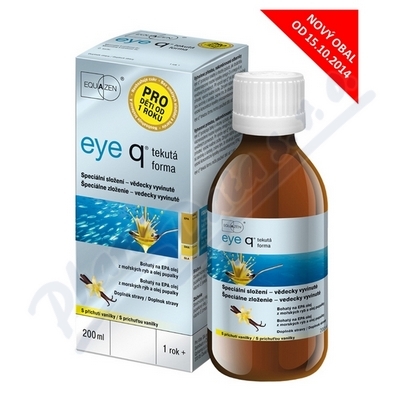 eye q tekutá forma 200ml vanilka