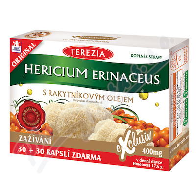 TEREZIA Hericium erin.s rak.ol.30+30zd.