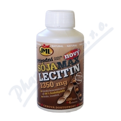 JML SojaMax Lecitin želat.cps.104x1350mg