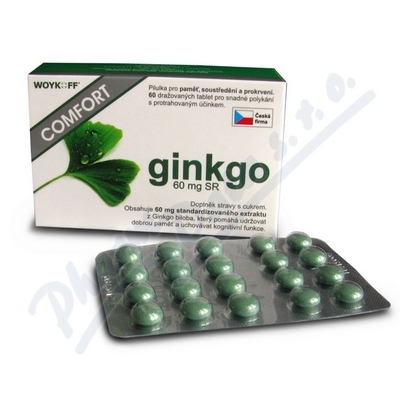 Ginkgo comfort 60mgx60tbl.