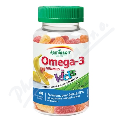 Jamieson Omega-3 Kids Gummies 60cps