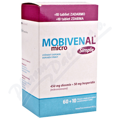 Mobivenal Micro Simple tbl.60+10