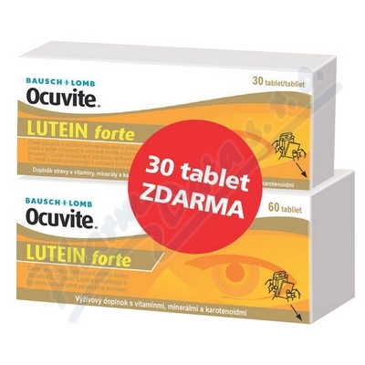 Ocuvite Lutein forte tbl.60+30 ZDARMA