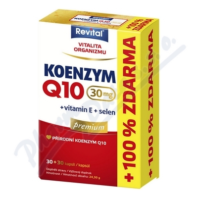 Revital Koenz.Q10 30mg+Se+v.E cps.30+30z