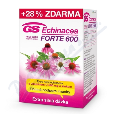 GS Echinacea Forte 600 tbl.70+20 2016