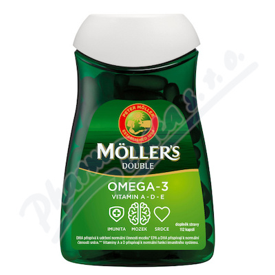 Mollers Omega 3 Double 112 kapslí