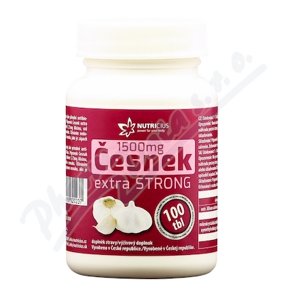 Česnek extra strong 1500mg tbl.100