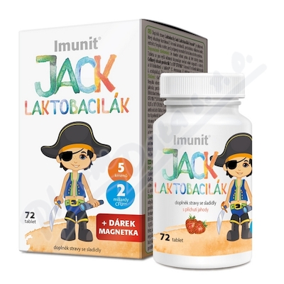 Laktobacily JACK LAKTOBACILÁK IMUNIT 72t