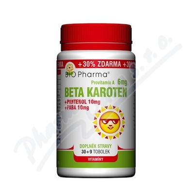 Beta Karot.6mg+Panten.10mg+PABA10mg 130t