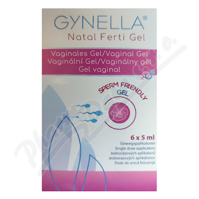 GYNELLA Natal Ferti Gel jednoraz. 6x5ml