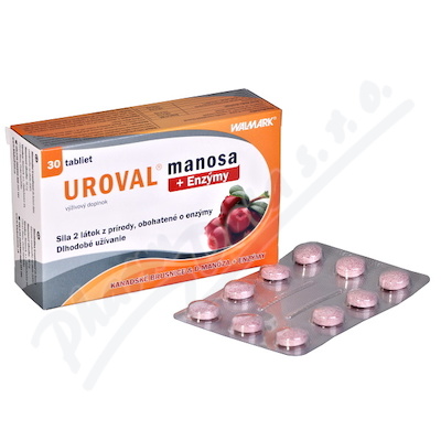 Uroval MANOSA + enzymy tbl.30