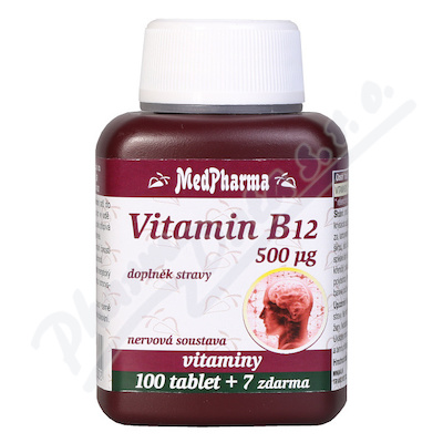 MedPh Vitamin B12 500 mcg tbl.107