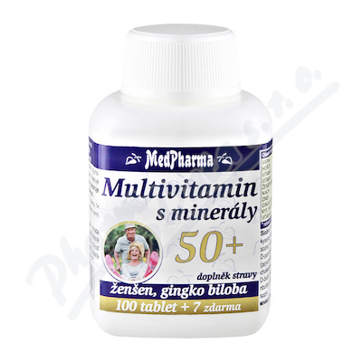 MedPh Multivit.s minerály 50+ tb107tbl.