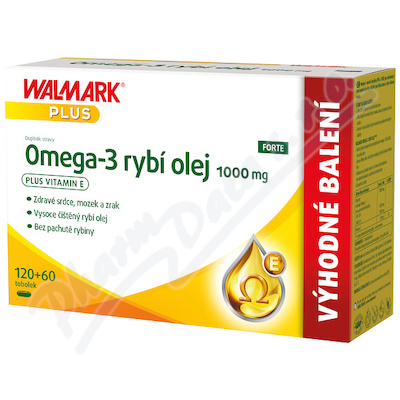 Omega-3 ryb.olej 1000mg 180(120+60)tob