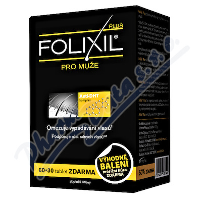 Folixil Plus pro muže tbl.60+30 ZDARMA