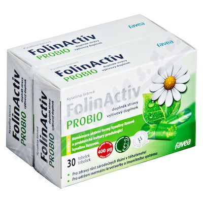 FolinActiv PROBIO DUO balení 2x30 tobolek