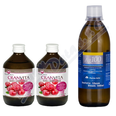 CRANVITA 1+1 500ml + Ag100 10ppm 500ml