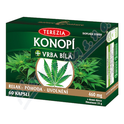 TEREZIA KONOPI+Vrba bílá cps.60