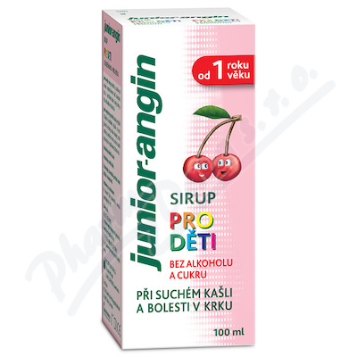 Junior-angin sirup pro děti 100ml+dárek