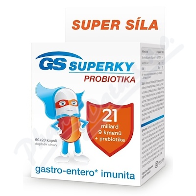 GS Superky probiotika cps.60+20 CR/SK