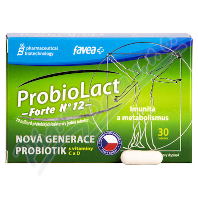 FAVEA ProbioLact forte Nr12 30tbl