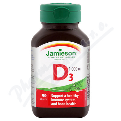 JAMIESON Vitamin D3 1000 IU cps.90