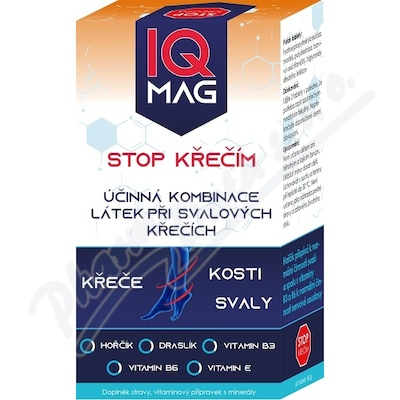 IQ Mag Stop křečím horčík tbl. 60