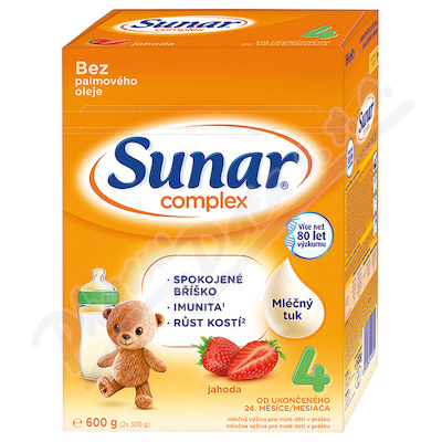 Sunar Complex 4 jahoda 600g - nový