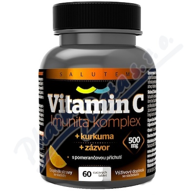 Vit.C 500mg Imunita kurkuma+zázvor60tbl.