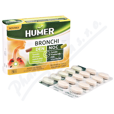 HUMER BRONCHI den a noc tbl.15