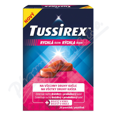 Tussirex pastilky proti kasli past.20