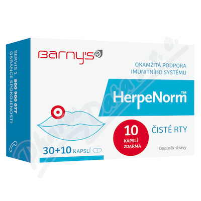 Barnys HerpeNorm cps.30+10 zdarma