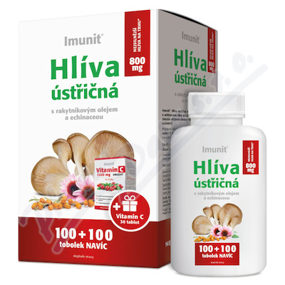 Hlíva 800mg rak.a ech.Imunit +vitC 30tbl