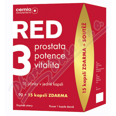 Cemio RED3 cps.90+15 dárek 2022 ČR