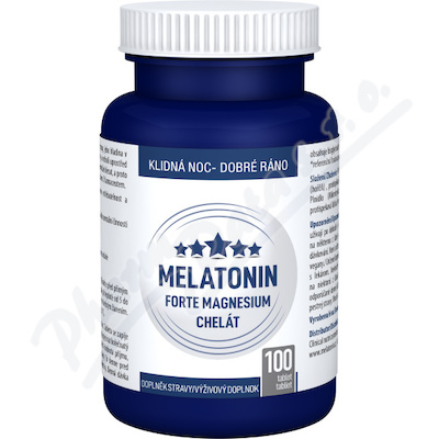 Melatonin Forte Magnesium chelat tbl.100