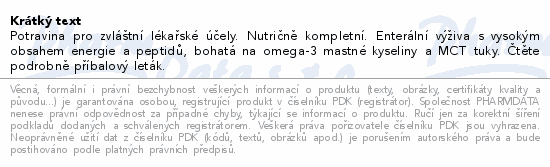 Krátký popis produktu