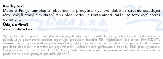 Krátký popis produktu