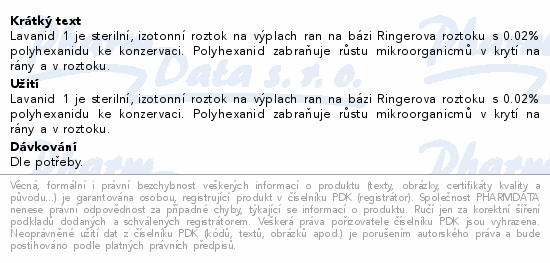 Krátký popis produktu